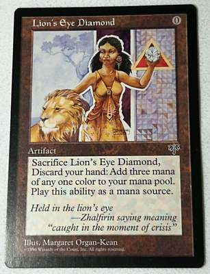 #ad MTG Lion#x27;s Eye Diamond 1996 MINT UNGRADED Magic the Gathering C $1699.00