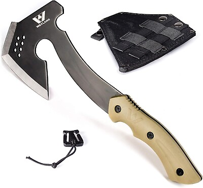#ad WEYLAND Survival Hatchet amp; Camping Axe with MOLLE Sheath New in Box $14.99