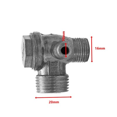 #ad Check Valve Air Compressor 3 Male Thread Connectors For Air Connecting $6.04