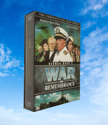 #ad War and Remembrance The Complete Series DVD 13 Discs US STOCK FAST SHIPPING $25.50