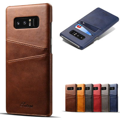#ad Leather Wallet Card Slot Holder Flip Stand Back Cover Case For Samsung Note 8 $18.98