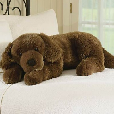 #ad Large Labrador Plush 4ft Body Size Dog Pillow Giant Oversize Stuffed Animal 48quot;L $68.00