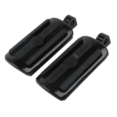#ad Pair Foot Pegs Rest Fit For Harley Davidson Motorcycle Touring Male Peg Mount FL $21.50