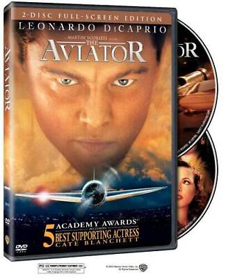 #ad The Aviator 2 Disc Full Screen Edition DVD GOOD $3.48
