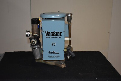 Air Techniques VacStar 20 Dental Vacuum Pump System Operatory Suction Unit $1080.00