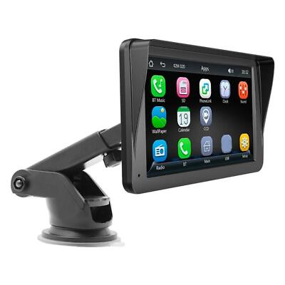 #ad 7 Inch Portable Car Video Player 1 Set Adjustable Multifunctional Car MP5 Playe $34.58