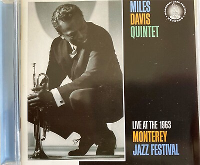 #ad MILES DAVIS QUINTET Live At The 1963 Monterey Jazz Festival CD 2007 Exc Cond AU $16.19