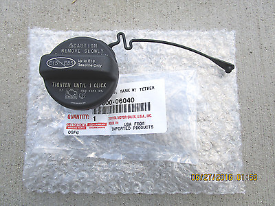 #ad 06 13 TOYOTA YARIS BASE CE LE S RS SE L FUEL GAS TANK CAP W TETHER NEW $39.65