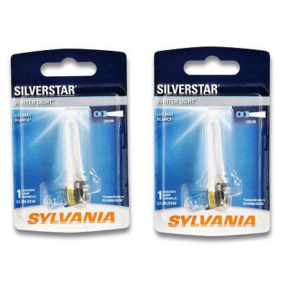 #ad Sylvania SilverStar Front Fog Light Bulb for Jaguar XJ8 XJR XK8 XJS Super V8 zq $39.50