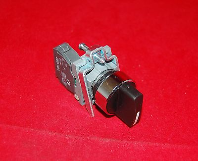 #ad 22mm Metal Momentary Selector switch 2 Position Fits XB4BD41 Select Switch 1NO $4.26
