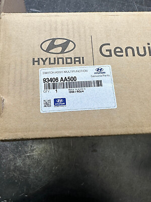#ad 93406 AA500 Hyundai Kia Multi function switch Headlamp Turn Signal Good Shape $200.00