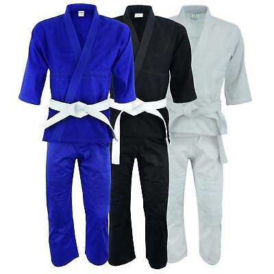#ad Judo Single Weave Kids Adults Unisex Karate Gi Uniform $35.95