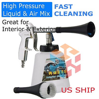 #ad Turbo Clean Car Interior Cleaner High Pressure Deep Cleaning Gun Wash $23.95