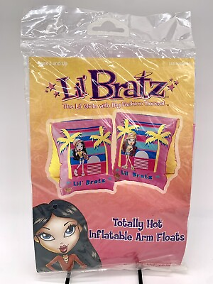 #ad New Rand Lil Bratz Arm Floaties Totally Hot Inflatable Arm Bands NIP NOS $9.99