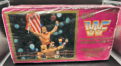 #ad Action Packed 1994 WWF Trading Cards Box Factory Sealed 24 Packs Vintage RARE $749.99