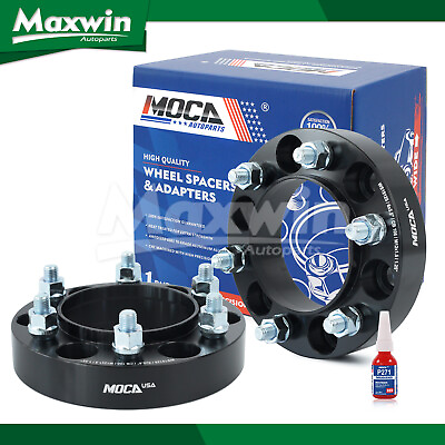#ad 2PC 1.25quot; Wheel Spacers 6x5.5 106mm Hub Centric fit Toyota Tacoma FJ Fortuner $54.80