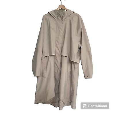 #ad Edgewater Rainout Parka Women’s Plus Size 3x Jacket Hooded Vented Long $70.00