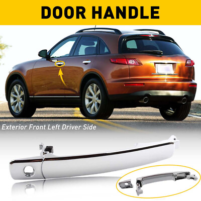 #ad NEW Driver Front Side Outside Exterior Handle Door for 2008 2013 NISSAN ROGUE $12.99