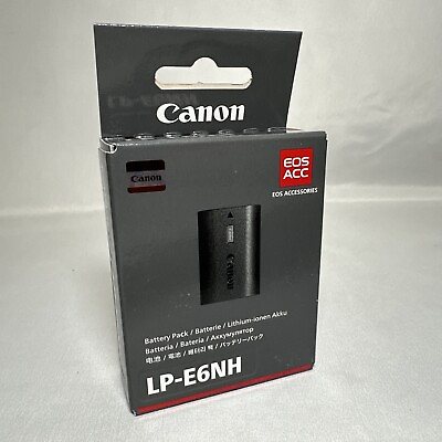 #ad Canon LP E6NH Lithium Ion Battery 7.2V 2130mAh 4132C002 NEW $69.99