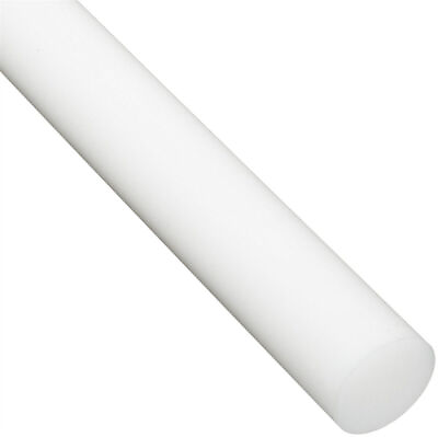 #ad Acetal Natural Copolymer Rod Various Diameters 12quot; Lg Delrin LOWEST PRICE $16.95