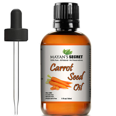 #ad Carrot Seed Essential Oil 100% Pure Virgin Cold Pressed Regenerate Skin tissue $13.90