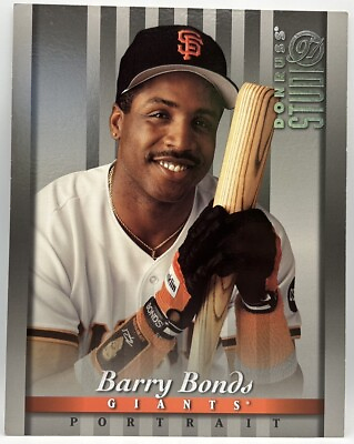 #ad Barry Bonds San Francisco Donruss Portrait Studio #14 1997 8X10 $9.57