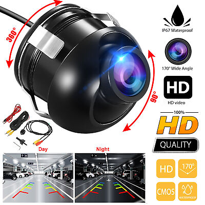 #ad 360°CMOS Car Front Side Rear View Reverse Backup Night Vision Parking Camera HD $18.99
