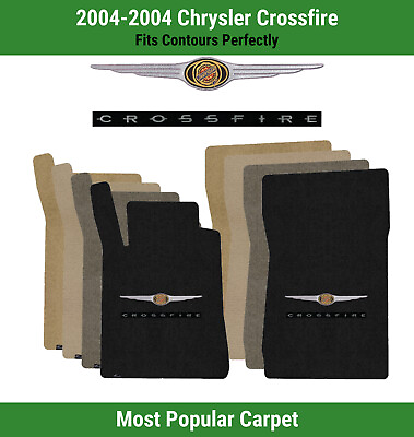 #ad Lloyd Ultimat Front Mats for #x27;04 Crossfire w Silver Crossfire w Chrysler Wings $182.99