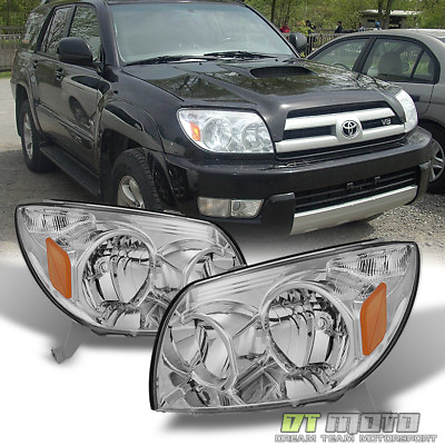 #ad For 2003 2004 2005 Toyota 4Runner Replacement Headlights Lamps LeftRight 03 05 $91.99