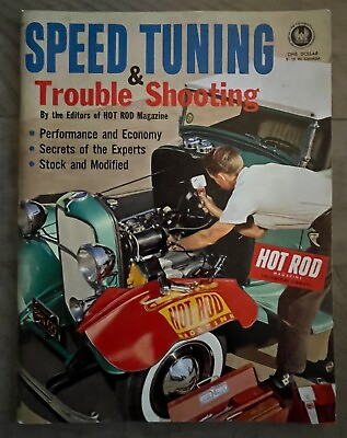 #ad Vintage Original 1963 Speed Tuning And Trouble Shooting By Hot Rod Magazine $12.69