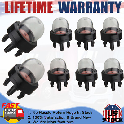 #ad 8 Pcs Primer Bulb Pump Fuel Assembly Bulb For Stihl Ryobi Homelite Sears Craftsm $13.74