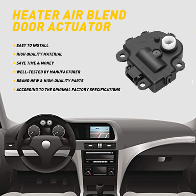 #ad HVAC Actuator Air Door Heater Blend for 604 108 Chevrolet Impala Corvette Vectra $15.19