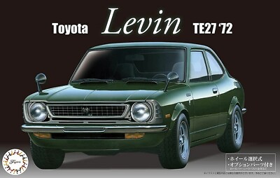 #ad Fujimi ID 53 1 24 Scale Model Car Kit Toyota Corolla Levin TE27 Coupe SR5 #x27;72 $21.90