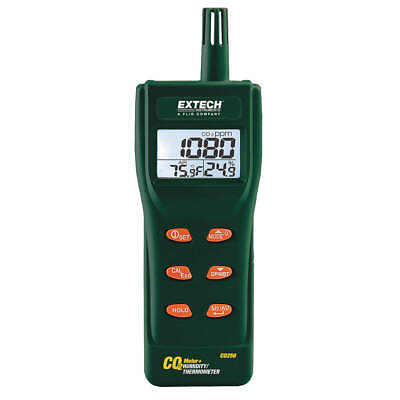 #ad EXTECH CO250 Indoor Air Meter 14 F to 140 F LCD 9XJ81 $478.41