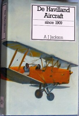 #ad De Havilland Aircraft since 1909 Putnam Aviation Series Jackson A. J. Har... $31.06