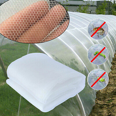 #ad Garden Netting Plant Cover Mosquito Insect Bird Net Ultra Fine Mesh F Vegetable $9.80