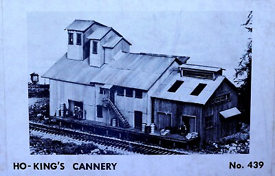 #ad Campbell Models HO King#x27;s Cannery Building Kit #439 $99.99