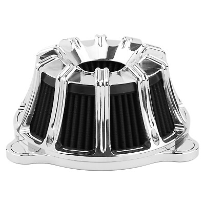 #ad For Harley Air Cleaner Intake Filter Kit Touring Road Electra Glide Dyna Softail $103.34