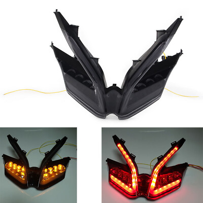 #ad Black LED Tail Lights Turn Signal Integrated Fits Ducati 959 1199 1299 Panigale $63.85