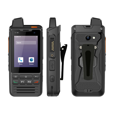 #ad UNIWA F60 Zello Walkie Talkie 4G Smartphone IP68 Waterproof Android 9. PTT Phone $179.99