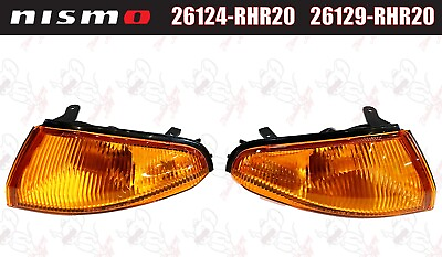 #ad New Nissan Corner Turn Signal Lamps for R32 Skyline GTR 26124 RHR20 26129 RHR20 $320.00
