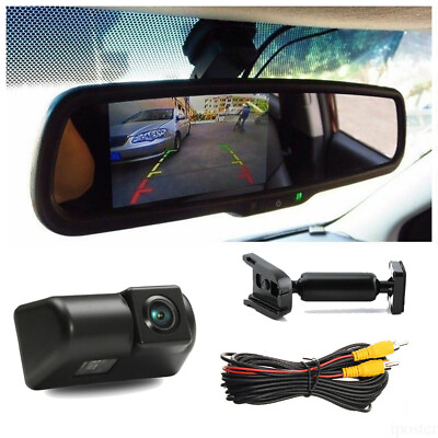 #ad #ad Reverse Backup Camera Replacement Rear Mirror Monitor for Ford Transit Connect $68.88