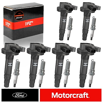 #ad 6 x OEM DG520 Motorcraft Ignition Coils For Ford 07 13 Lincoln Mercury 3.5L 3.7L $98.99