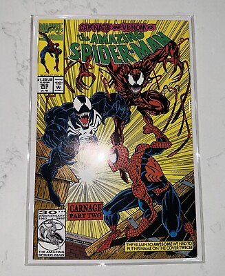 #ad Amazing Spider Man #362 2nd Carnage 1st Print Nice copy Nm M 🔥 $28.00
