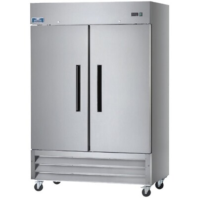 #ad Arctic Air AR49 54quot; Two Solid Door Reach In Refrigerator $2999.00