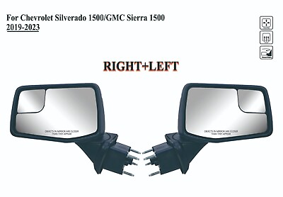 #ad Pair RightLeft Side Mirror Power Heated for 2019 to 2024 Chevrolet Silverado $290.99