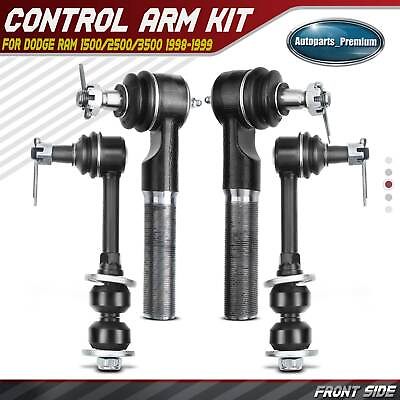 #ad 4x Front Stabilizer Bar Link Tie Rod End for Dodge Ram 1500 2500 3500 1998 1999 $41.99