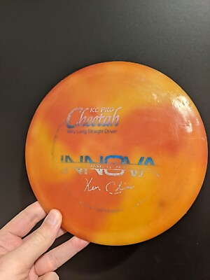 #ad Rare PFN Innova KC Pro Cheetah Disc Golf Driver Tie Dye 175 No Ink $48.00