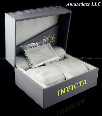 #ad NEW Invicta 2 Slot Box for Pair watches $4.99