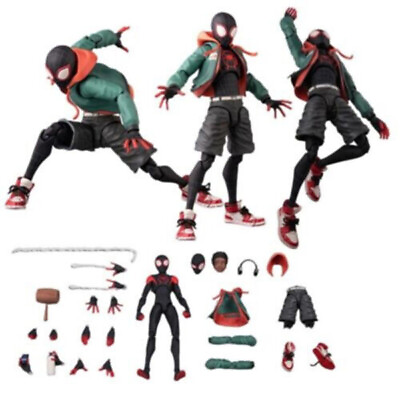 #ad #ad Spiderman Miles Morales PVC Action Figure Toy Across the Spider Verse Collection $24.99